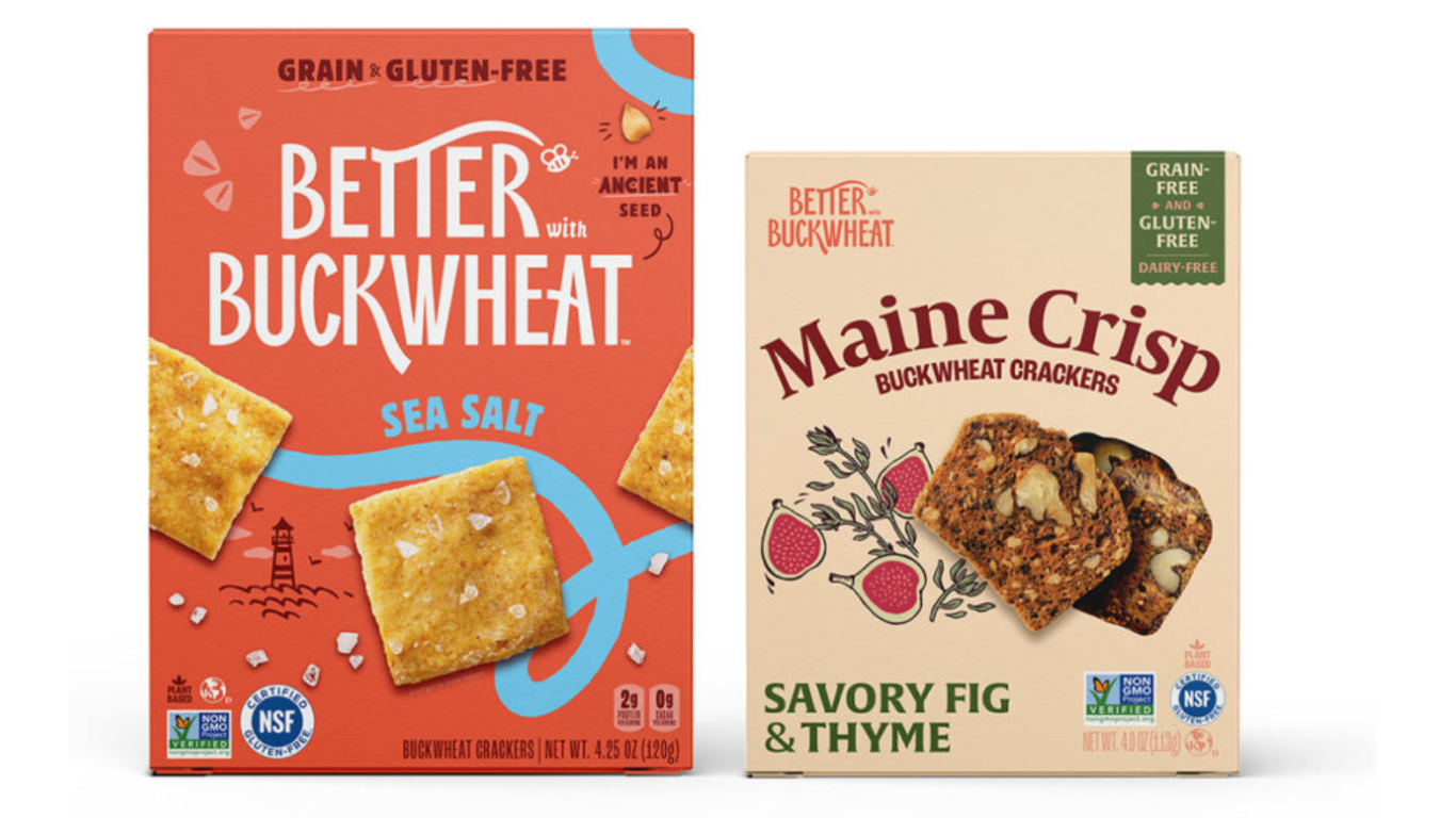 Snacks maker rebrands as Better With Buckwheat