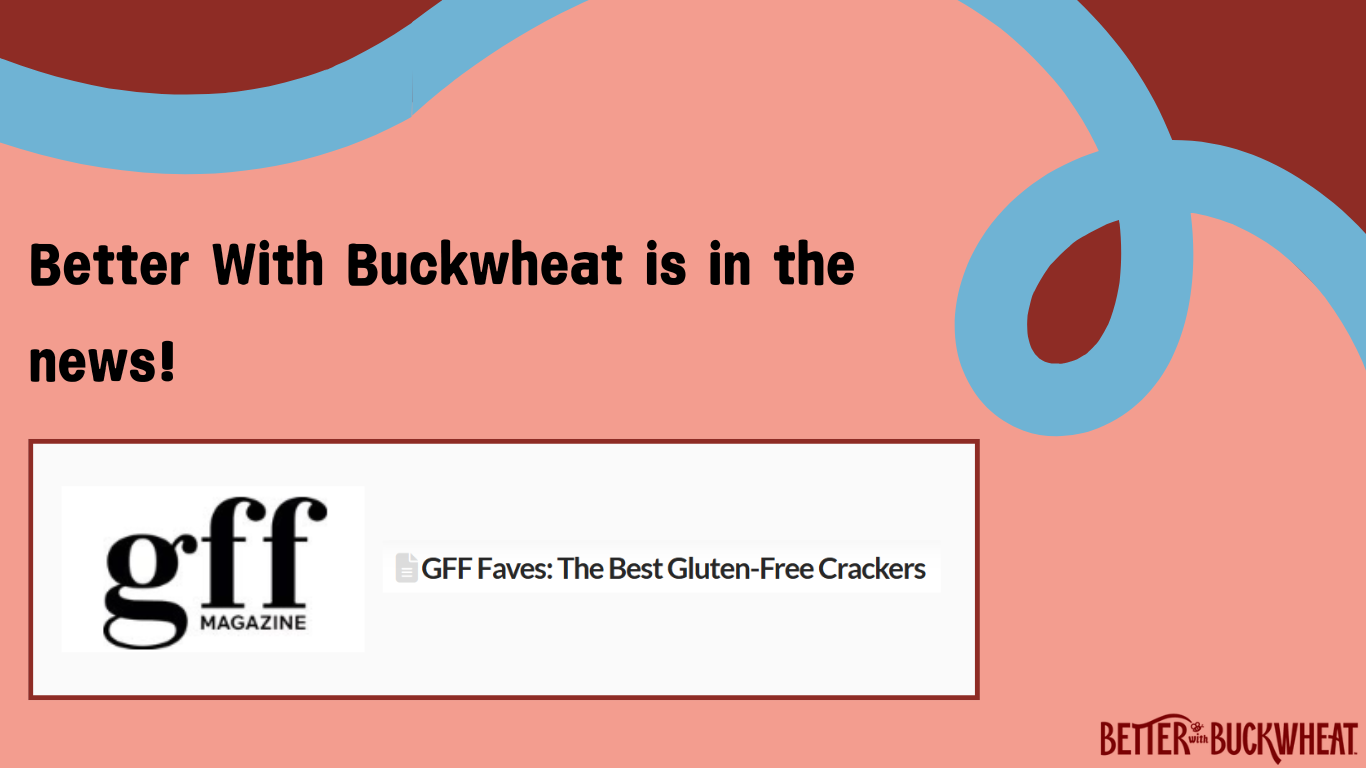 Maine Crisps Added to GFF Magazine Best Gluten-Free Crackers List