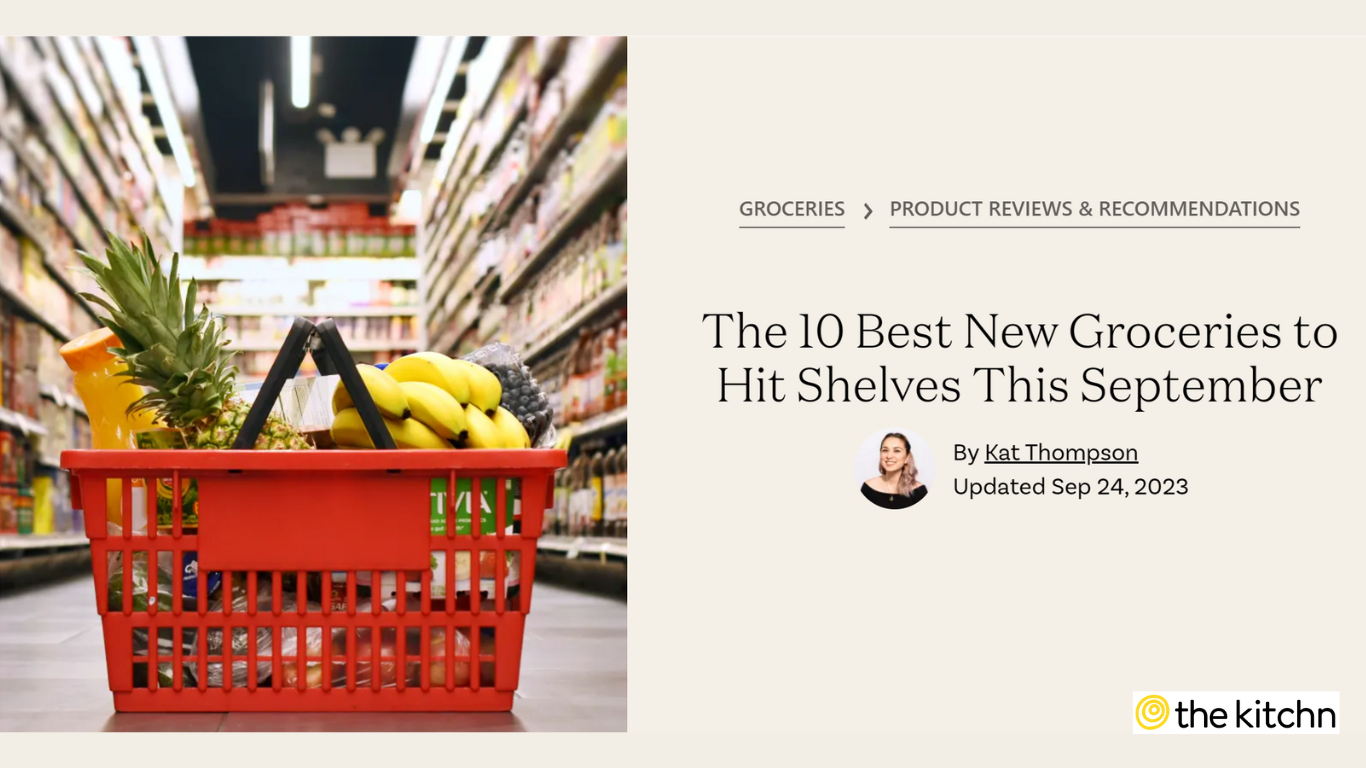The 10 Best New Groceries to Hit Shelves This September