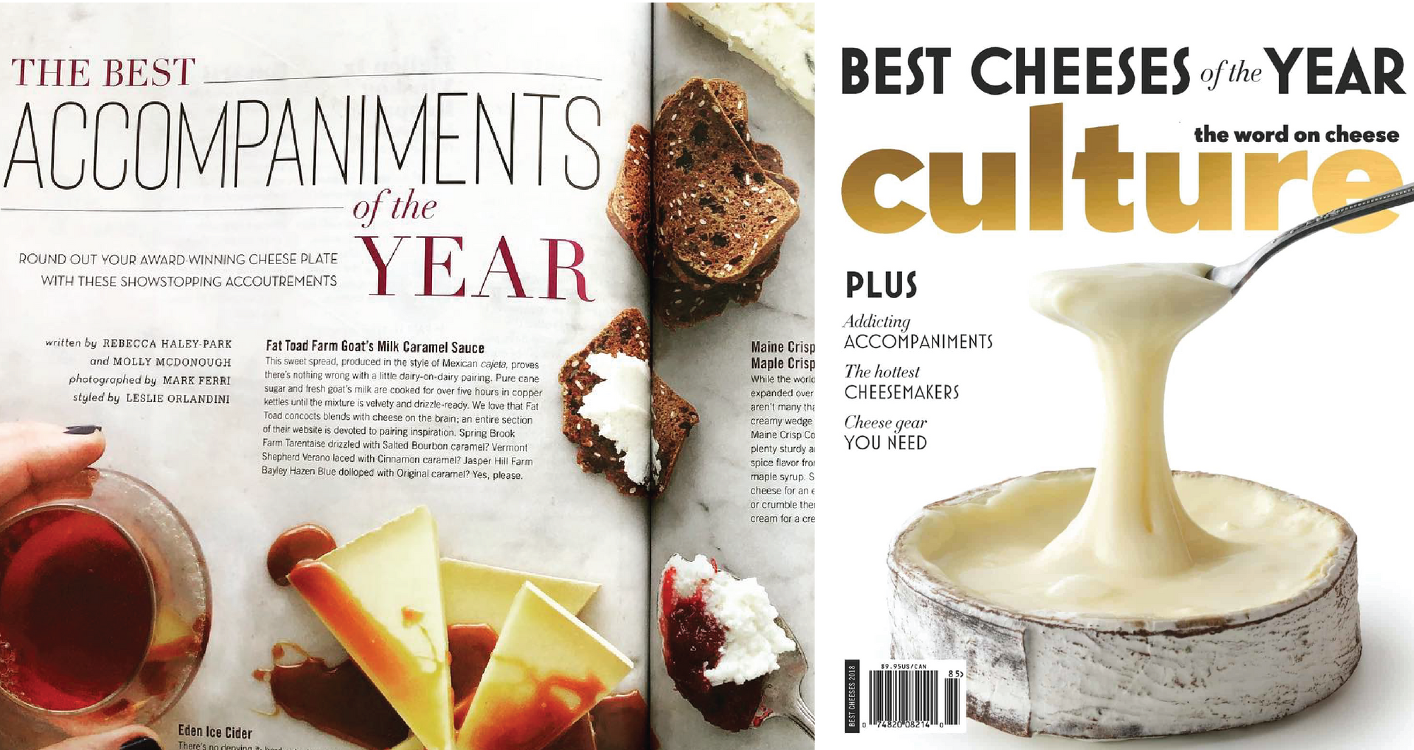 Maine Crisps Featured in Culture Magazine