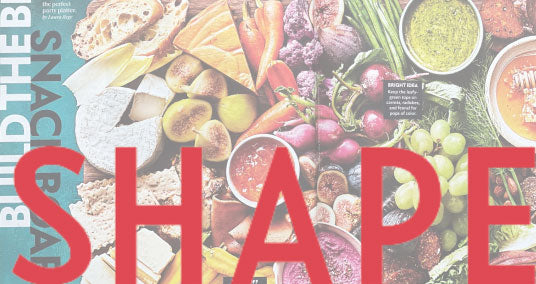Shape Magazine Snack Board Features Savory Fig & Thyme Crisps