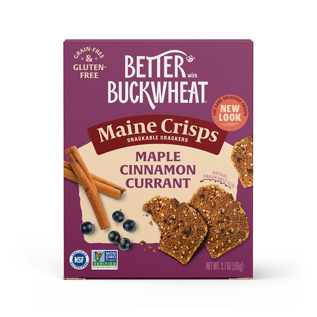 Maple Cinnamon Currant Crisps