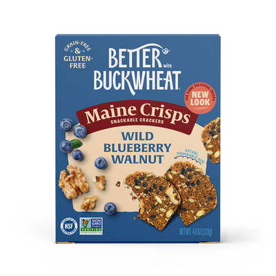 Wild Blueberry Walnut Crisps