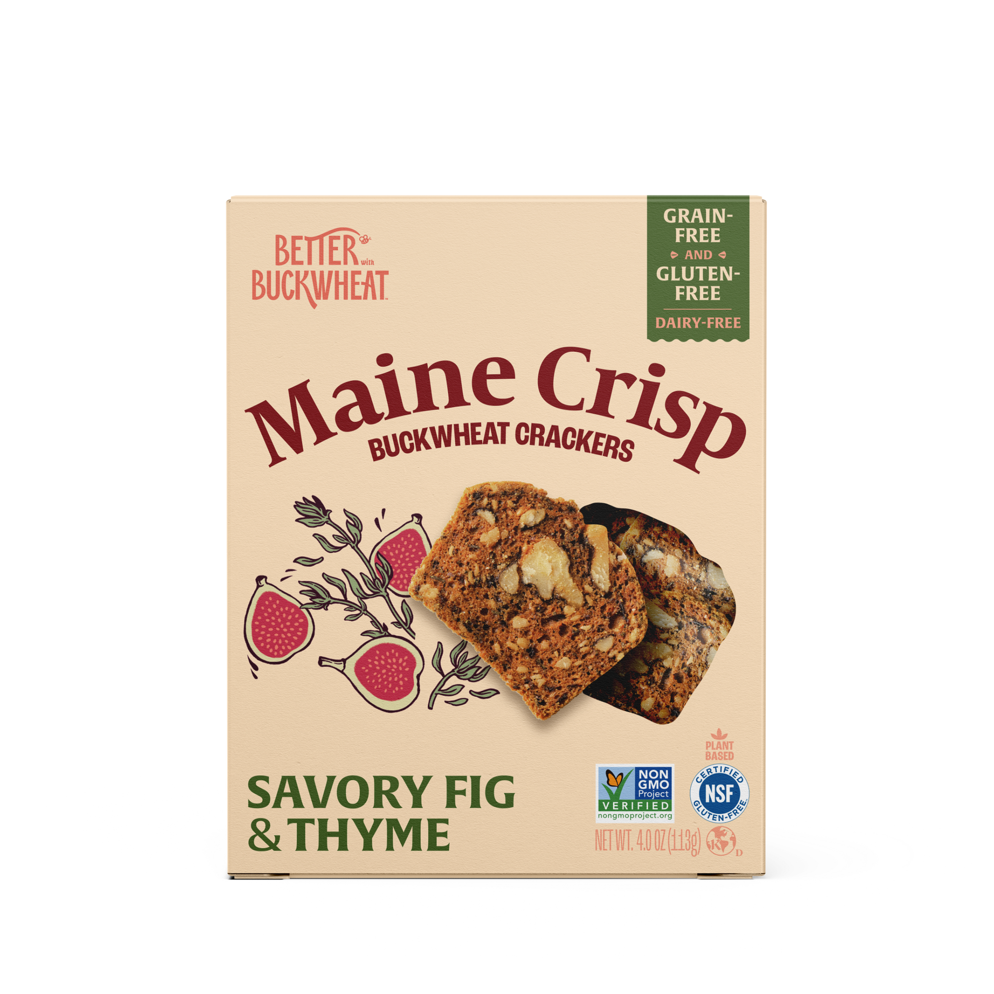 Savory Fig & Thyme Crisps