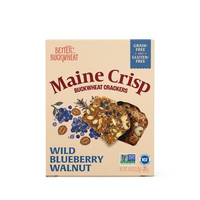 Wild Blueberry Walnut Crisps