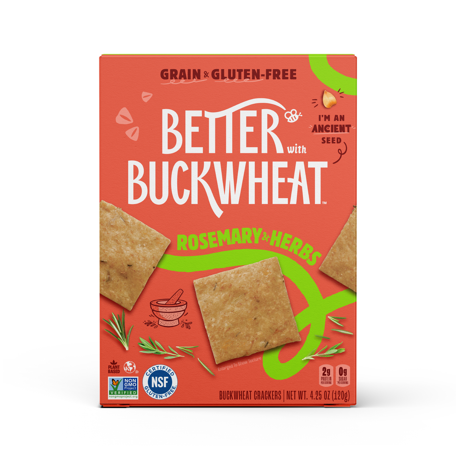 Rosemary + Herbs Crackers